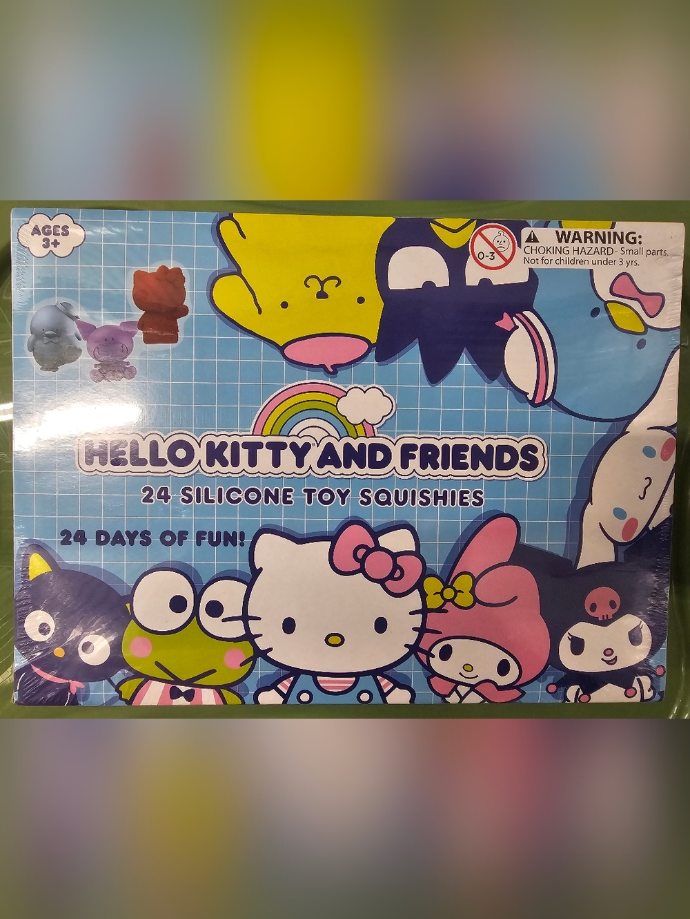 Hello Kitty And Friends 24 Silicone Toy Squishies